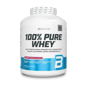 BioTechUSA 100% PURE WHEY (2270 GR) RASPBERRY CHEESECAKE