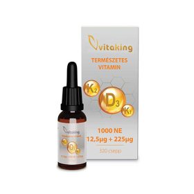 Vitaking D3 + K2 + K1 VITAMIN (320 CSEPP)