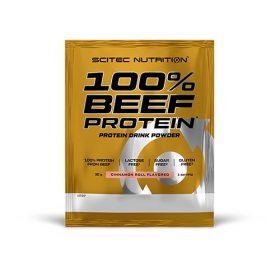 Scitec Nutrition 100% BEEF PROTEIN (30 GR) CINNAMON ROLL