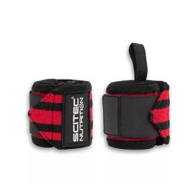 Scitec Nutrition TÉPŐZÁRAS CSUKLÓSZORÍTÓ (BLACK/RED)