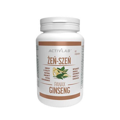 Activlab ŻEŃ-SZEŃ PANAX GINSENG (60 KAPSZULA)