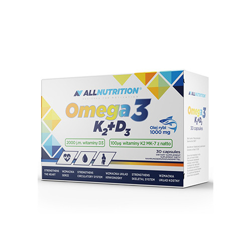 Allnutrition OMEGA-3 K2 D3 (30 KAPSZULA)