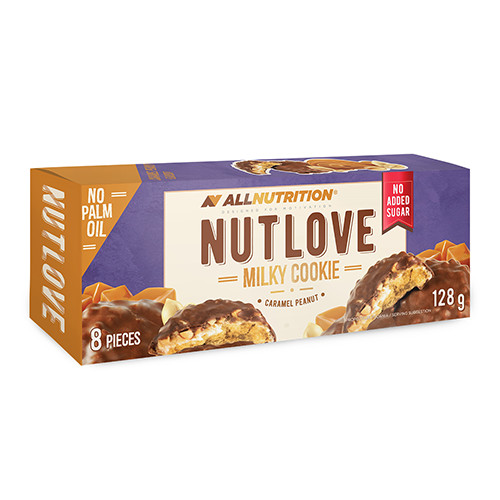 Allnutrition NUTLOVE MILKY COOKIE (128 GR) CARAMEL PEANUT