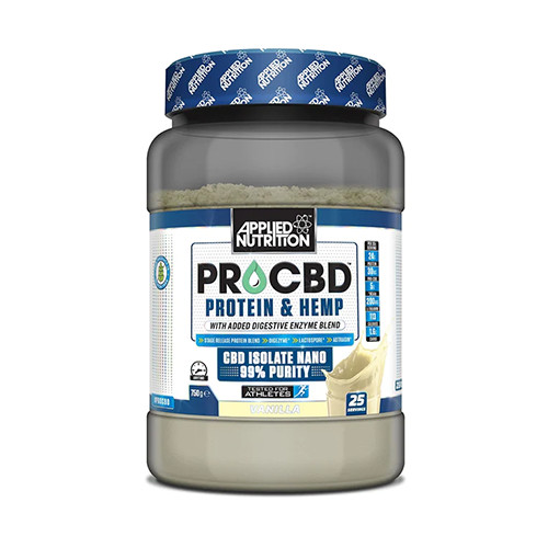 Applied Nutrition PRO CBD PROTEIN & HEMP (750 GRAMM) VANILLA