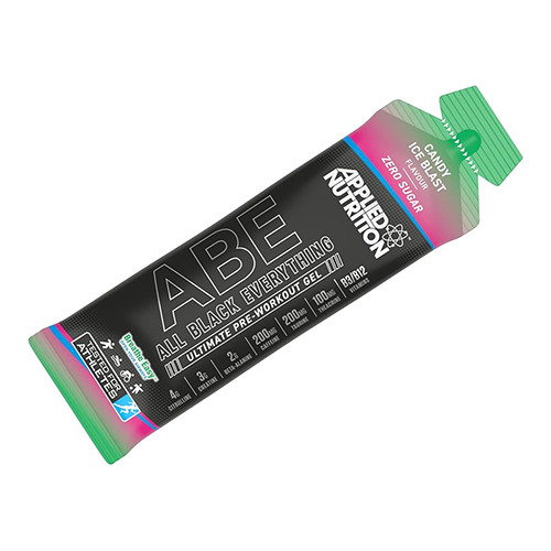 Applied Nutrition ABE (ALL BLACK EVERYTHING) PRE-WORKOUT GEL (60 ML) CANDY ICE BLAST