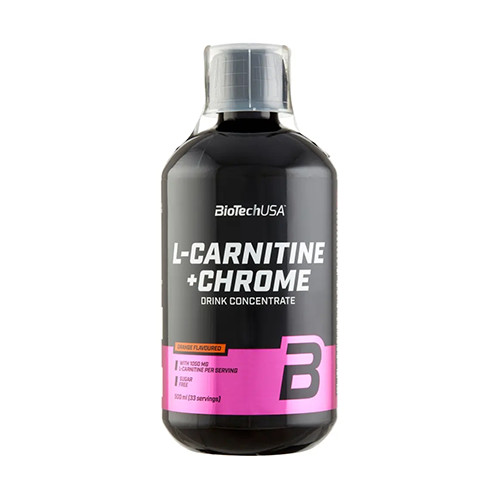 BioTechUSA L-CARNITINE + CHROME (500 ML) ORANGE