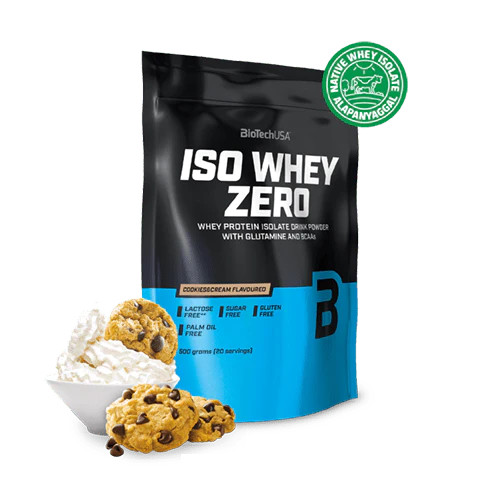 BioTechUSA ISO WHEY ZERO (500 GR) COOKIE & CREAM