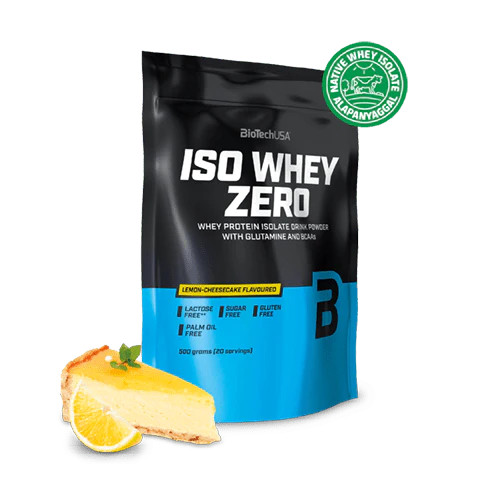 BioTechUSA ISO WHEY ZERO (500 GR) LEMON CHEESECAKE