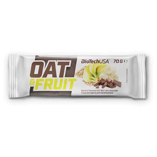 BioTechUSA OAT & FRUITS (70 GR) CHOCOLATE BANANA