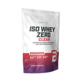 BioTechUSA ISO WHEY ZERO CLEAR (1000 GRAMM) RED BERRY