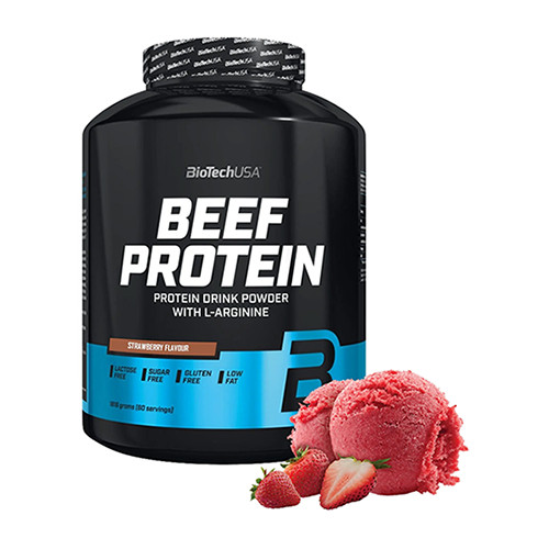 BioTechUSA BEEF PROTEIN (1816 GR) STRAWBERRY