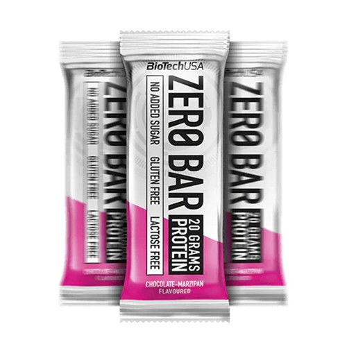 BioTechUSA ZERO BAR (50 GR) CHOCOLATE MARZIPAN