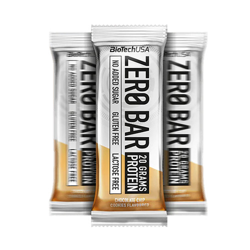 BioTechUSA ZERO BAR (50 GR) CHOCOLATE CHIP COOKIES