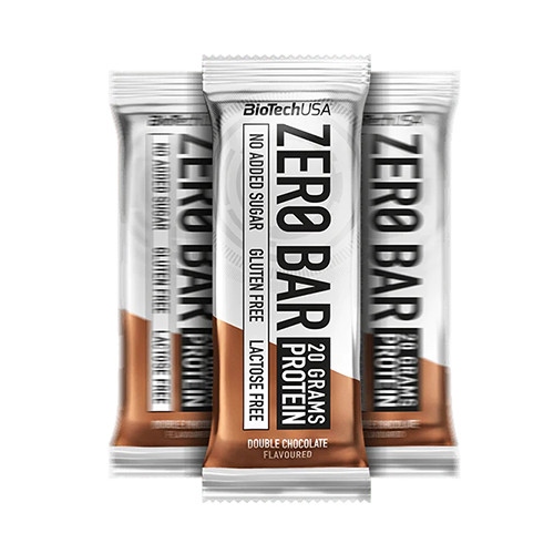 BioTechUSA ZERO BAR (50 GR) DOUBLE CHOCOLATE