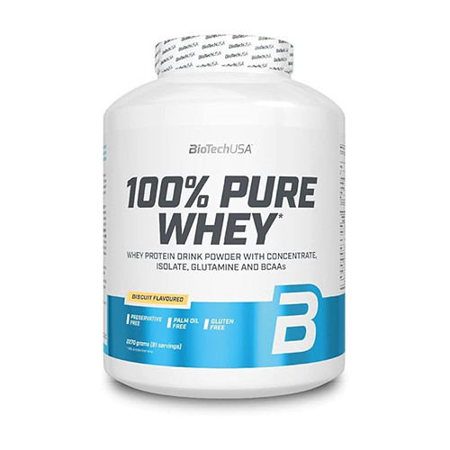 BioTechUSA 100% PURE WHEY (2270 GR) BISQUIT