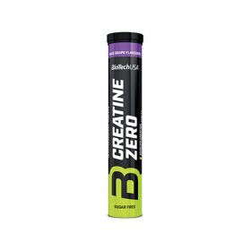   BioTechUSA CREATINE ZERO PEZSGŐTABLETTA (18 PEZSGŐTABLETTA) BLUE GRAPE