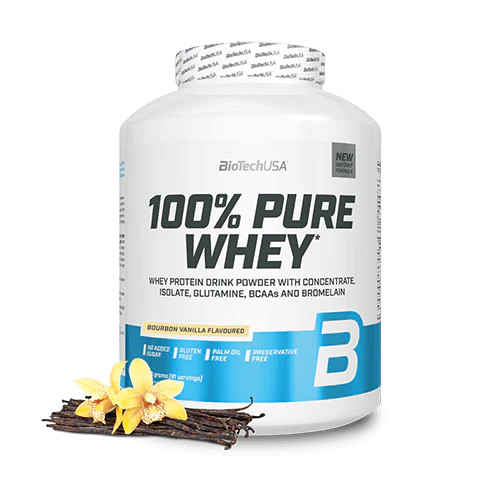 BioTechUSA 100% PURE WHEY (2270 GR) BOURBON VANILLA