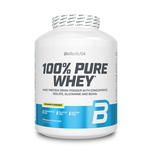 BioTechUSA 100% PURE WHEY (2270 GR) BANANA