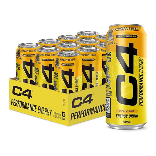 Cellucor | XTEND C4 PERFORMANCE ENERGY (500 ML) PINEAPPLE