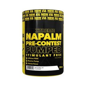   Fitness Authority XTREME NAPALM PRE-CONTEST PUMPED STIMULANT FREE (350 GRAMM) MANGO LEMON