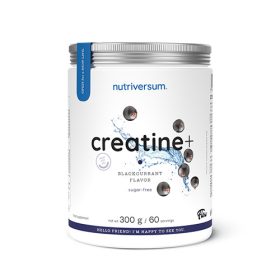 Nutriversum CREATINE+ SUGAR FREE (300 GR) BLACKCURRANT