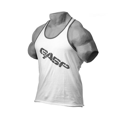 GASP VINTAGE T-BACK (WHITE) S