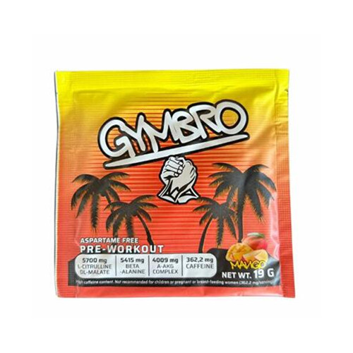 GymBro PRE WORKOUT (19 GR) 