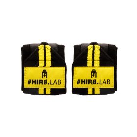 Hiro.Lab WRIST WRAPS (BLACK/YELLOW)