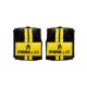 Hiro.Lab WRIST WRAPS (BLACK/YELLOW)