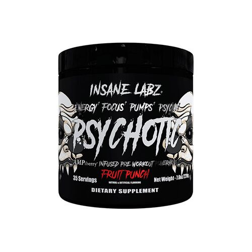 Insane Labz PSYCHOTIC BLACK (220 GRAMM) 