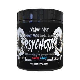 Insane Labz PSYCHOTIC BLACK (224 GR) GUMMY CANDY