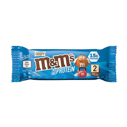 Mars M&M’S CRISPY HIGH PROTEIN BAR (52 GRAMM)