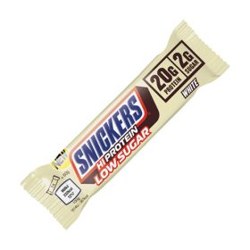   Mars SNICKERS HIGH PROTEIN LOW SUGAR BAR (57 GR) WHITE CHOCOLATE