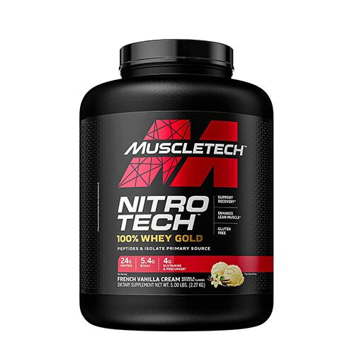 MuscleTech NITRO-TECH 100% WHEY GOLD (2270 GRAMM) 