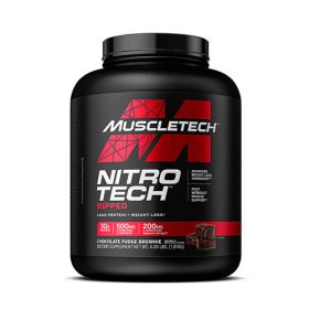   MuscleTech NITRO-TECH RIPPED EU (1870 GR) CHOCOLATE FUDGE BROWNIE