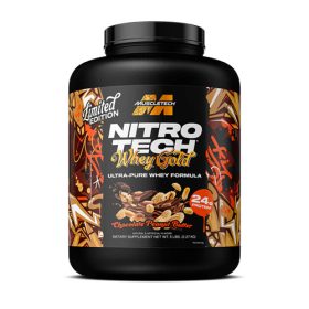   MuscleTech NITRO-TECH 100% WHEY GOLD USA (2270 GR) CHOCOLATE PEANUT BUTTER
