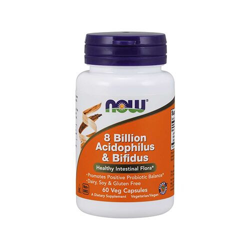 Now Foods ACIDOPHILUS AND BIFIDUS 8 BILLION (60 KAPSZULA)