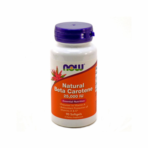 Now Foods BETA CAROTENE 7.500MCG (90 LÁGYKAPSZULA)