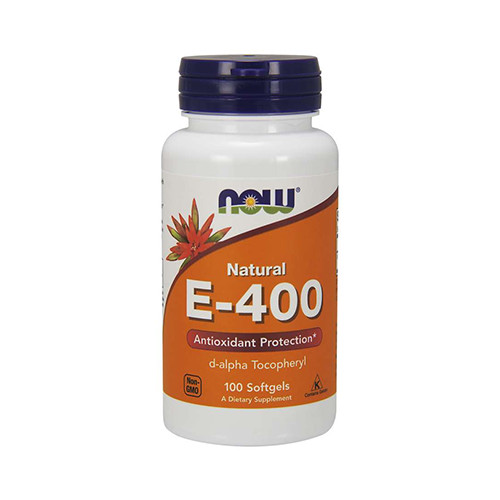 Now Foods VITAMIN E-400 WITH MIXED TOCOPHEROLS (100 kapszula)