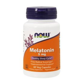 Now Foods MELATONIN 5MG (60 KAPSZULA)