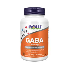 Now Foods GABA 500 mg (100 KAPSZULA)