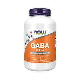Now Foods GABA 500MG (200 KAPSZULA)