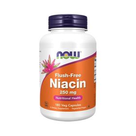 Now Foods FLUSH-FREE NIACIN 250MG (180 KAPSZULA)