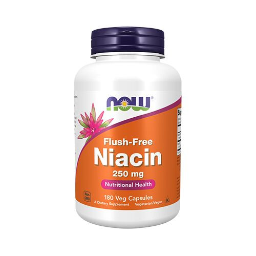 Now Foods FLUSH-FREE NIACIN 250MG (180 KAPSZULA)