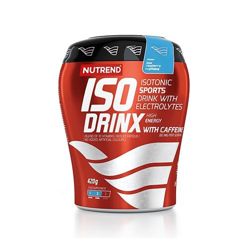 Nutrend ISODRINX WITH CAFFEINE (420 GR) BLUE RASPBERRY