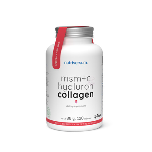 Nutriversum MSM+C HYALURON COLLAGEN (120 KAPSZULA)