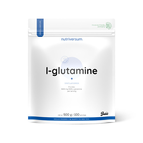 Nutriversum L-GLUTAMINE (500 GR) UNFLAVORED