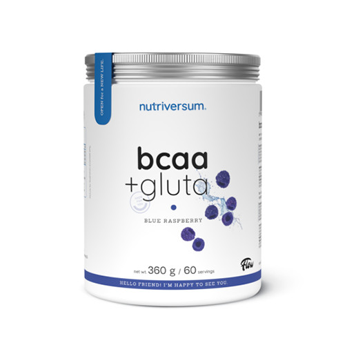 Nutriversum BCAA + GLUTA (360 GR) BLUE RASPBERRY