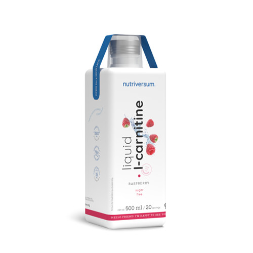 Nutriversum LIQUID L-CARNITINE (500 ML) RASPBERRY