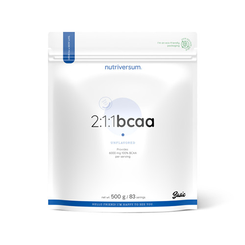 Nutriversum 2:1:1 BCAA (500 GR) UNFLAVORED